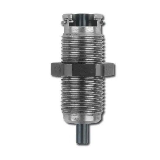 Zápalkovací matrice. Obsahuje usazovací trn pro velké i malé zápalky. Vhodné pro jednooperační lisy se standardním závitem 7/8" x 14.